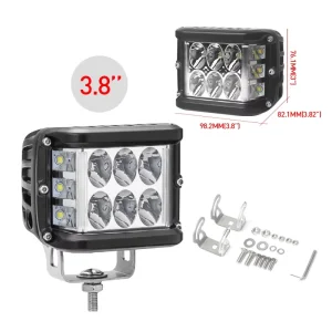 3.8 Inch 45W High Power LED Work Light Car Accessories Mini Driving Light LED Lights for Motorbikes Truck