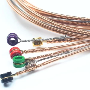 3.S Phosphor Bronze Acoustic Strings Hex Core China Material 12-53 Light Gauge Rich Tone Anti Rust Durable KAG-1253 Replacement