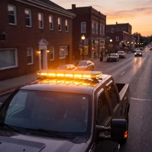 30 70 Inch Amber Strobe Light Bar High Intensity Led Ece R65 Sae J845 Certified 51 Flash Patterns Dc 12 24V Pc Len Aluminum Base