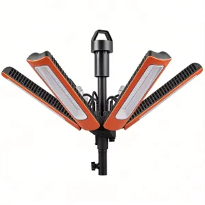 300W Tripod Flood Light Flower Shape Design Large Coverage Retractable Stand AC110V 230V Ready