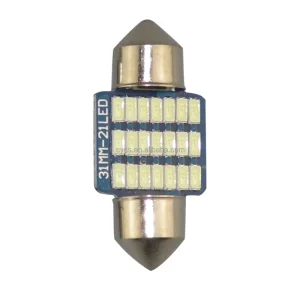 3014 21SMD 31mm White Festoon Bulb Car Interior Reading Lamp LED Light