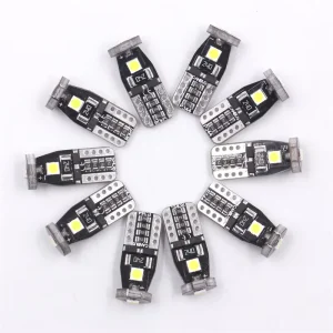 3030 3SMD Chip 194 T10 W5W LED Bulb Lights 6000K White Interior Indicator Dome Parking Light Bulb Canbus LED T10 W5W