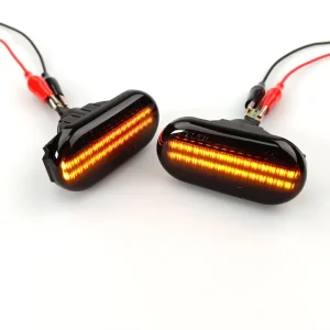 30LED Car Dynamic Blinker Side Marker Turn Signal Lights for Nissan Cube Z11 Camiones Dualis Frontier Fairlady Livina 350Z NP300