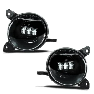 30W 6000K Fog Light DRL for Toyota Corolla Off Road Lamps Waterproof Angel Eye DRL Light