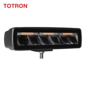 30W Dual Color White Amber Spot Flood Beam 6000K Off Road Cube Lights for Jeep Wrangler 4×4