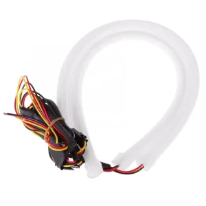30cm 45cm 60CM 汽车柔性 Drl LED 灯条 12v 琥珀色转向灯头灯 Drl Led 日间行车灯
