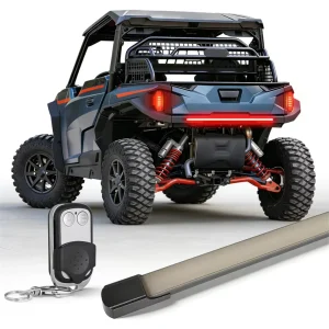 31 Inch UTV Led Tailgate Stop Light Bar Running Brake Turn Signal Lights for Polaris RZR Kawasaki Can Am Golf Cart