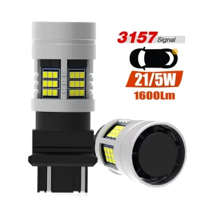 3156 3157 LED Bulbs with Built in Resistor CANbus Error Free Brake Lights Tail Lights Stop Lights Turn Signal Lights