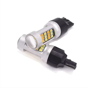 3157 7443 42SMD 2835 White Amber DC 12V LED Car Bulb Reverse Light Parking Light Turn Signal Light Rear Lamps