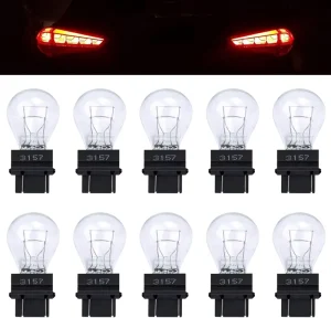 3157 Bulb 4157 Bulbs T25 3057 3157LL 4057 3047 Brake Tail Turn Signal Auto Light Bulbs Fit for Jeep Grand Cherokee Ford F Series