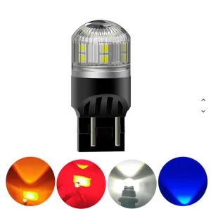 3157 R220012A1 12V 25W LED Signal Light Replacement Bulb White Amber Red Blue Universal Auto Reverse Turn Signal for Cars
