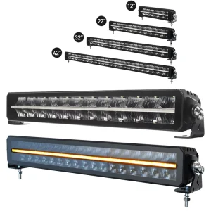 32 Inch R10 R7 R12 Offroad LED Light Bar for Trucks Auxiliary LED Light Bar with DRL Position Light