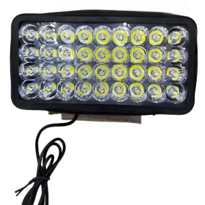 36 LED Motorcycle Headlight with Working Spot Light Electric Bicycle Tricycle Lighting System