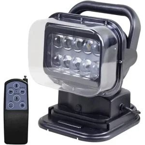 360 Degree Outdoor Led Spotlight 50w 7 Inch Car Marine Offroad Magnetic Work Light Auto Exterior Lighting