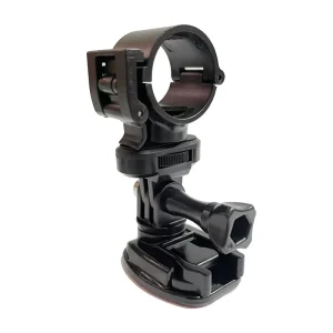 360 Rotating Helmet Flashlight Holder Anti Vibration LED Light Mounting Bracket Sports Camera Accessory for European Fire