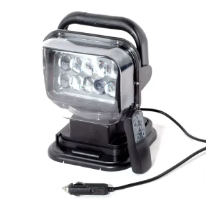 360-degree Outdoor Led Spotlight 50w 7-inch Car Marine Golf Cart Atv Offroad Magnetic Work Light Auto Exterior Lighting