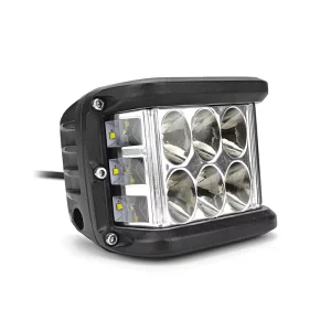 36W Dual Color LED Work Light Strobe Car Light Flashing Auto Fog Light for Truck SUV ATV 4WD Tractor Truck
