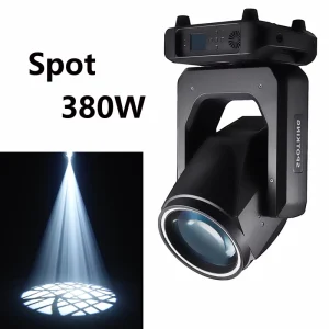 380W Moving Head Beam Stage Lighting DJ Spotlight Disco KTV Club Party Bar Light Moving Spot Beam Effect