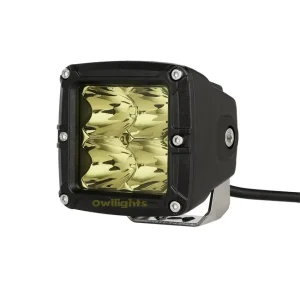 3INCH 20W White/Yellow Spot Beam Car 4×4 Offroad LED Work Light for ATV Motorcycle Auxiliary Lighting 12V