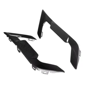 3K Lid SQ Style Dry Carbon Fiber 3Pcs Rear Diffuser Set For BMW X5M F95 LCI 2020+