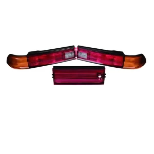 3PCS Car Red Rear Taillights Rear Light Turn Signal JZX90 for Toyota MARK 2 GX90