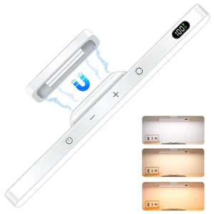 3W 5W LED Rechargeable Touch Cabinet Lights 2000mAh 2500mAh Battery Stick on Magnetic Mount for Kitchen Cabinets Mirrors