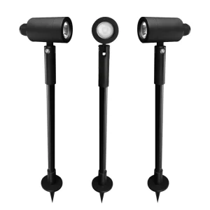 3W LED Spike Light Adjustable Aluminum Body Outdoor Garden Spot IP67 Rating for Landscape Exterior Luminary for Lawn Lighting