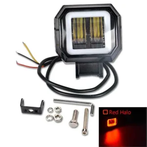 3inch LED Work Light 20W Driving Headlights 6D Lens Fog Lamp Daytime Running Lights White Bar Offroad Car Boat LED Work Light