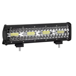 4 7 12 20 Inch Led Light Bar With RGB Halo Smartphone APP Control 16 Million Colors Spot Beam Led Driving Lights for UTV Trucks