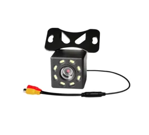 4 8 12 LED Lights Square Car Camera Reversing Camera HD CCD Reverse Camera for Car