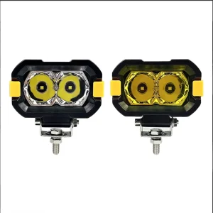 4 Inch 20W 6000K Square Spot Flood Lights 12-36V LED Fog Work Light for Vehicle ATV SUV UTV Auxiliary Light LED Headlights