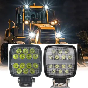 4 Inch 28W LED Work Light Aluminum Spot Flood Waterproof Driving Lamp for Offroad SUV Boat 4×4 4WD 12V Auto Exterior Lighting