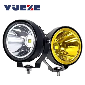 4 Inch 30W Round Spotlights 12V 24V Led Work Light Offroad Fog Light for Car SUV ATV Dirt Bike Pickup Truck Boat Motorcycle