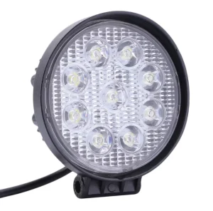 4 Inch 45mm Thick White Cube LED Work Light for SUV Truck Vehicle 27W 4X4 Offroad Accessory Auto Exterior Driving Fog Spot Lamp