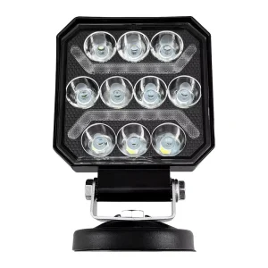 4 Inch Square Shape Led Work Light Spot Beam for 4×4 Off Road Truck Car 30W LED Work Light Driving Light for SUV ATV Truck