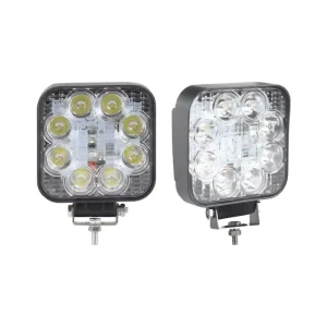 4-Inch White LED Fog Driving Lights for Trailers DC12v 24v 24w Car Work Lights