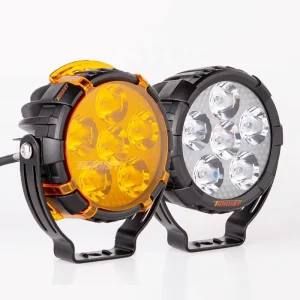 4 Inch White Yellow Spot LED Work Driving Head Fog Light for Motorcycle Truck Car SUV Offroad ATV UTV Bus 12-36V