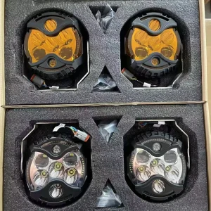 4 Led 5 Inch Car Truck Sprinter Vans Ditch Lights Hood LED Pods Chase Reverse Light Motorcycle LED Headlights