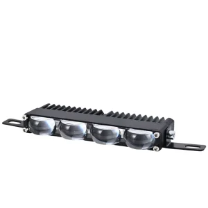 4-Lens LED Car Spotlights Grille Lights for Driving Fog Work External Auxiliary Lights for Off-Road Motorcycles