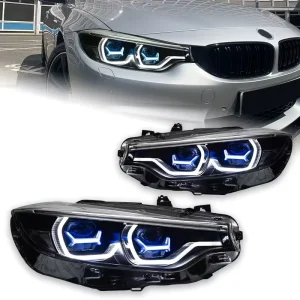 4 Series F32 Upgrade Headlights F36 425i 428i 430i 435i LED Head Lamp Laser DRL Signal Car Lights Modified for BMW