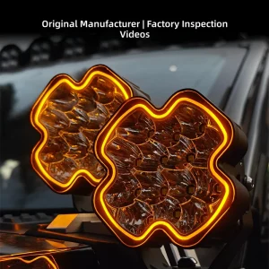 4 inch Aluminium Die Casting LED Spotlight Daytime Running Lights Auxiliary Light Car Front Bumper A pillar Roof Off road