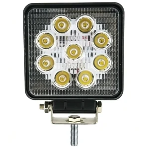4.2 Inch 27W Square LED Work Light IP68 Waterproof 12-48V 1800 Lumens Auxiliary Driving Lamp for Offroad Car Truck Forklift