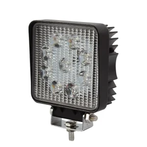 4.3inch 10 60V Tractor Pods Spot Flood Square Car LED Work Light 75W 9pcs 6000K Combo Beam