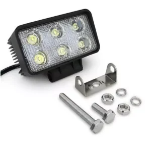 4.3inch Square 18W Off Road Auxiliary Spot Lamp LED Work Light For Car Truck Motorbike Headlight Luz De Trabajo Led