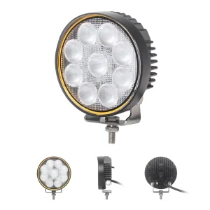 4.5 Inch Round Car LED Work Light Fog Lamp 25W 42W for Road Motorcycle Tractors