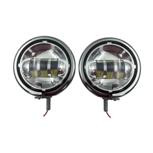 4.5 Inch Round for Harley Davidson Motorcycle Lighting System Driving Lights Fog Lamp