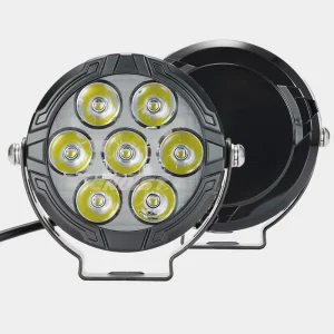 4.5 Inch Yellow Black Cover Optional LED Spot Work Driving Head Fog Light for Car SUV Offroad Motorcycle ATV Bus Truck 10-32V