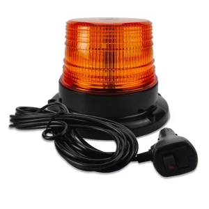 40 LED ABS Car Warning Light School Bus Truck Forklift Emergency Strobe Light Ceiling Mounted Magnetic Flashing Light 12V 24V