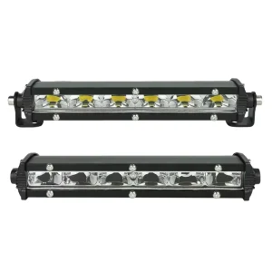 40W Front IP68 Aluminum Alloy 6 Lens LED Light Bar with Auto Lighting for Cars Offroad Spot Flood Beam