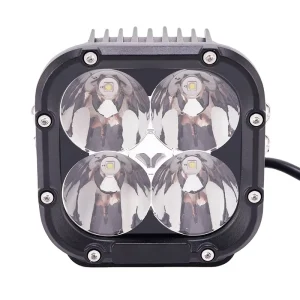 40w Flood Led Work Light Strobe Car Light Bar Flashing Auto Fog Light Off Road Work Lamp for Truck 4wd Atv